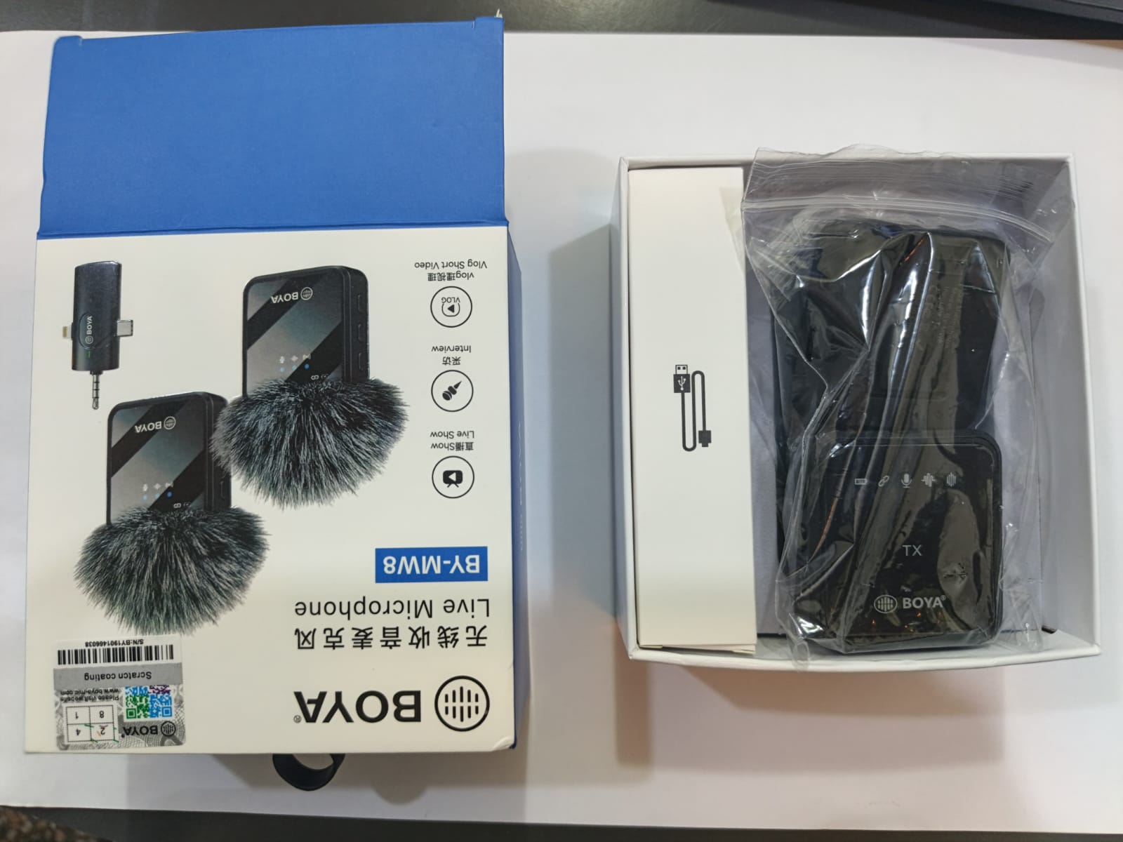 Boya  Wireless Microphone  BY-MW8